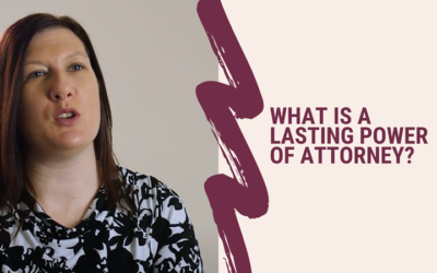 What is a lasting power of attorney?