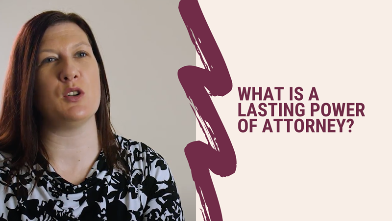 What is a lasting power of attorney?