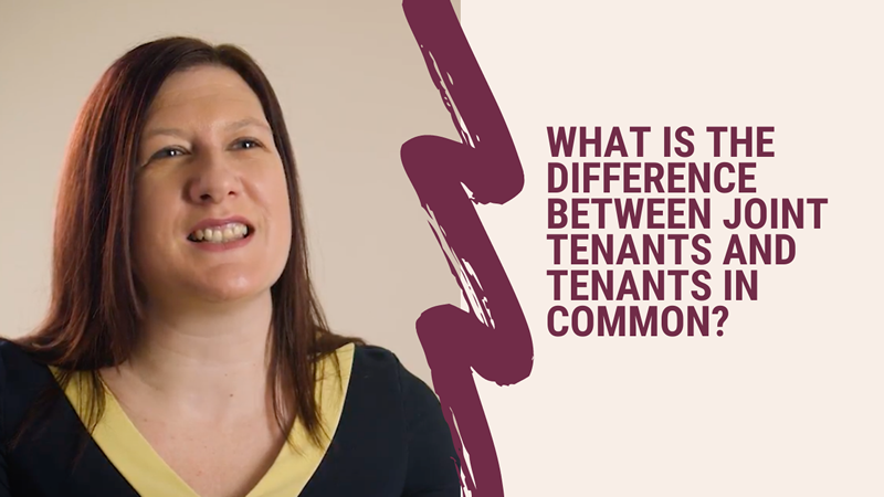 Difference between Joint Tenants and Tenants in Common?
