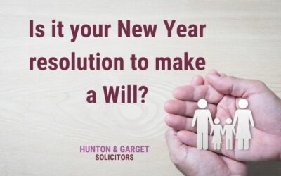 Is your New Year resolution to make a Will?